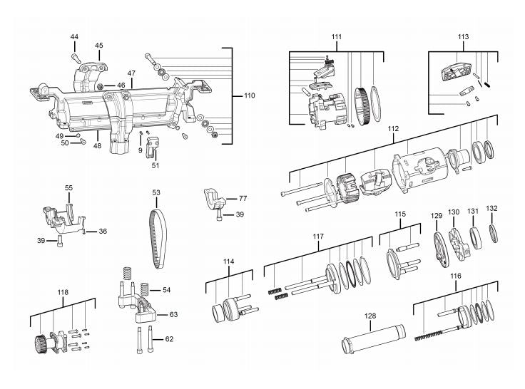 M18FSSM FUEL SECT. SEWER MACHINE