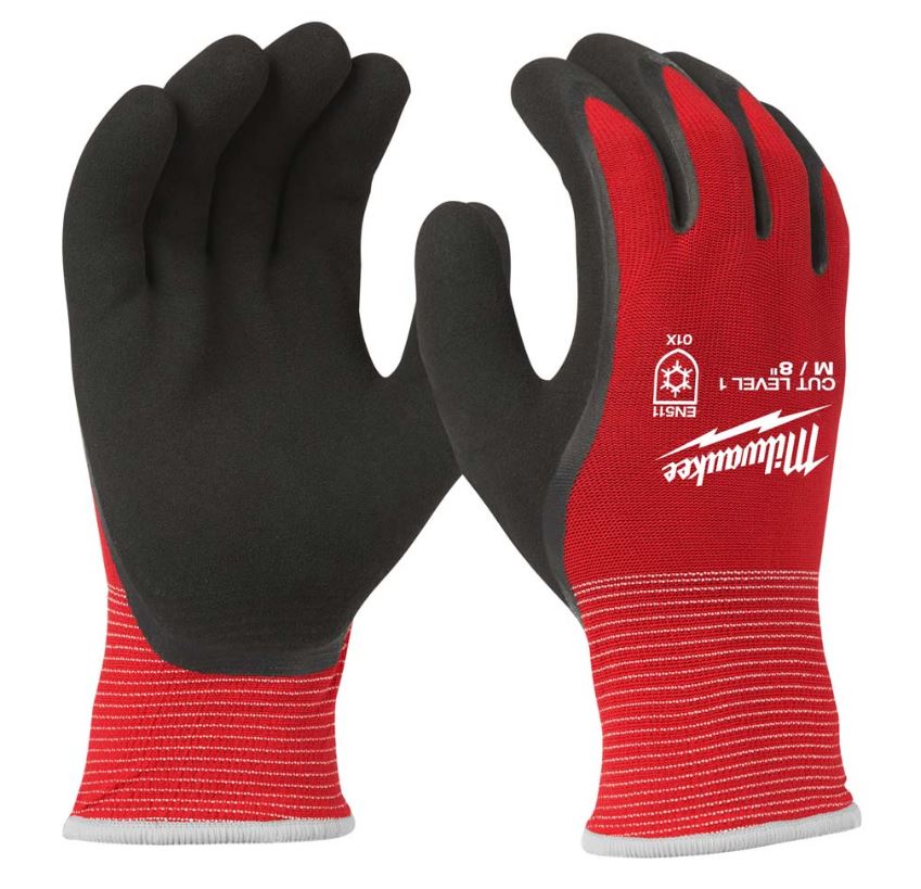 MILWAUKEE 4932471343 WINTER GLOVES CUT LEVEL 1 M