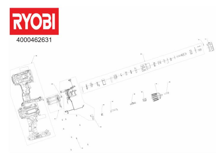 RYOBI R18PD5 PERCUSSION DRILL