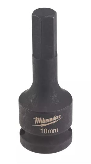 MILWAUKEE 4932478066 SHOCKWAVE 1/2" IMPACT BIT SOCKET - 10MM HEX