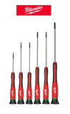 MILWAUKEE 4932471870 PRECISIONTORX  SCREW DRIVER SET 6PC