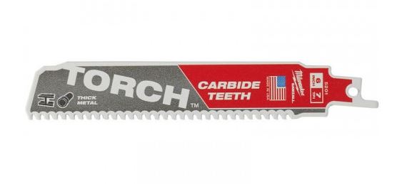 MILWAUKEE METAL TORCH CARBIDE METAL CUTTING SAWZALL BLADE