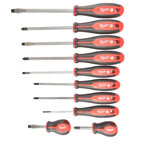 MILWAUKEE 4932471808 10PC TRI-LOBE SCREWDRIVER SET 3