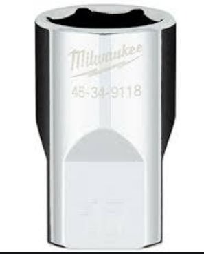 Milwaukee 4932478347 3/8in DRIVE Metric 17MM Standard Socket