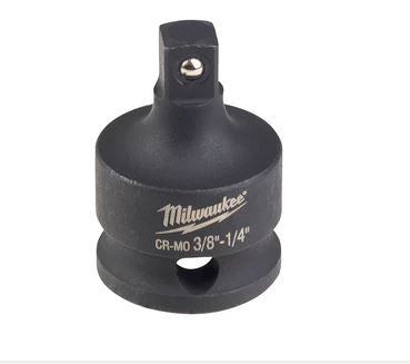 MILWAUKEE 4932480299 SOCKET ADAPTOR 3/8" SQUARE TO 1/4" SQUARE