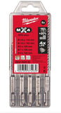 MILWAUKEE 4932352834 MILWAUKEE MX4 5PC SDS PLUS DRILL BIT SET - 5.5MM TO 8MM