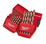 MILWAUKEE 4932352374 THUNDERWEB 19 PIECE GROUND METAL DRILL BIT SET