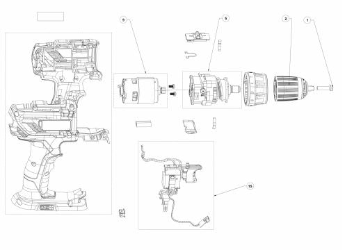 RYOBI R18DD3 COMPACT DRILL DRIVER