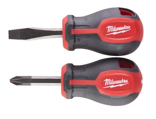 MILWAUKEE 4932471810 2PC TRI-LOBE STUBBY SCREWDRIVER SET