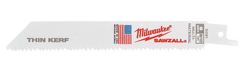 MILWAUKEE 48005091 UNIVERSAL SAWZALL BLADE - PACK OF 5