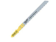 Load image into Gallery viewer, MILWAUKEE 4932254061 JIGSAW BLADE WOOD SPLINTER FREE CUT - PACK OF 5