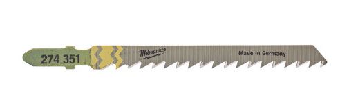 MILWAUKEE 4932373490 T101D 75MM X 4MM CLEAN & SPLINTER FREE JIGSAW BLADES - 25 PCS