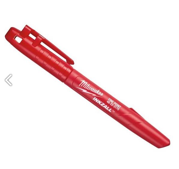 INKZALL FINE POINT MARKER RED - 48223170