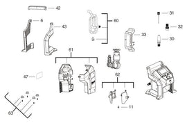 M12BI BRUSHED INFLATOR