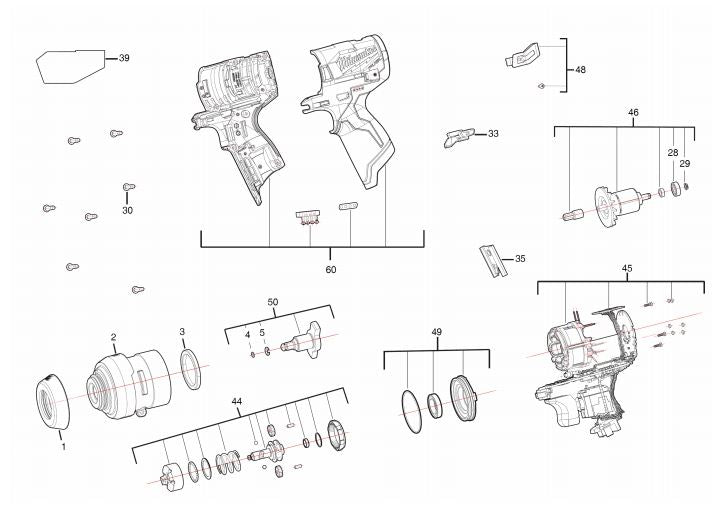 M12FIW14 FUEL IMPACT WRENCH 1/4