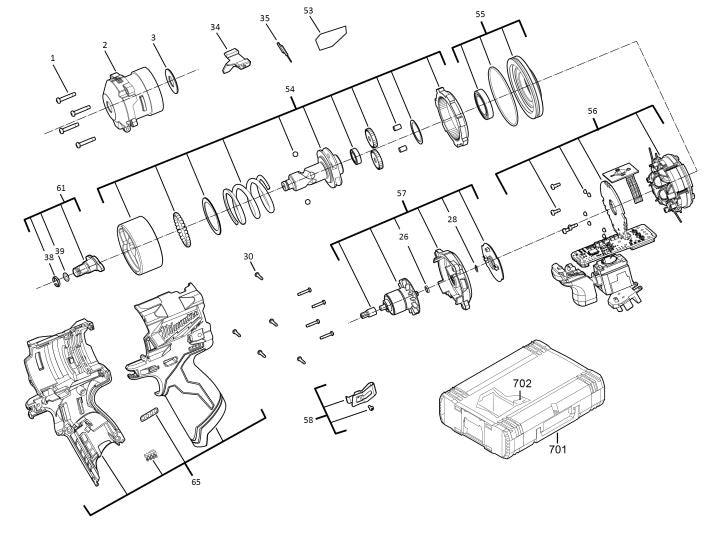 M12FIWF12 WRENCH 1/2