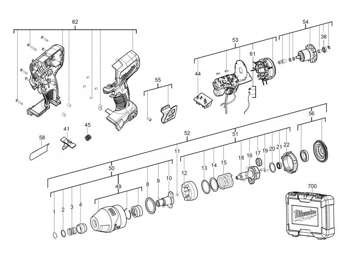 M18BLID IMPACT DRIVER