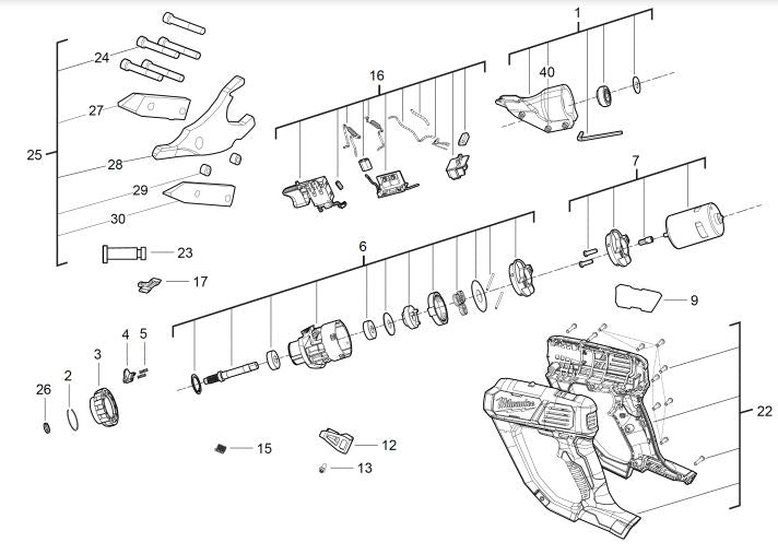 M18BMS12 PLATE SHEARS