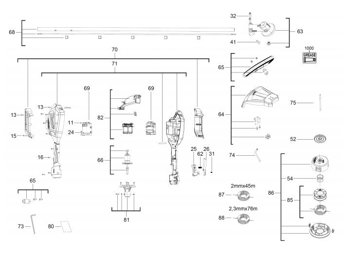 M18CLT FUEL LINE TRIMMER