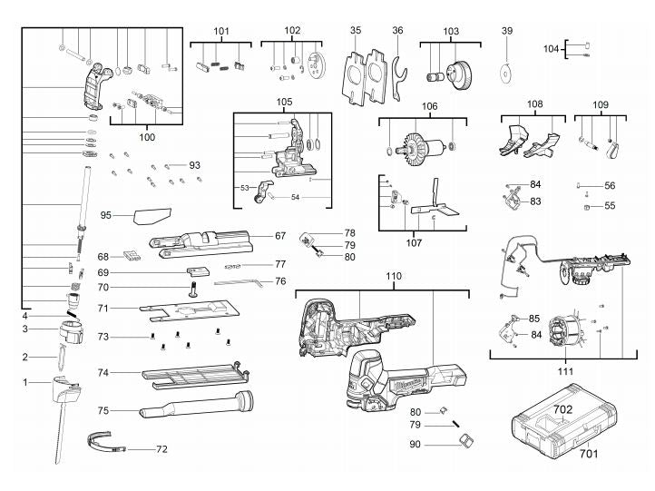 M18FBJS FUEL CORDLESS BODY GRIP JIGSAW