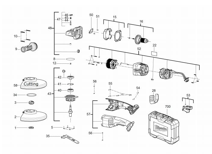 M18FLAG230XPDB CORDLESS 9" ANGLE GRINDER