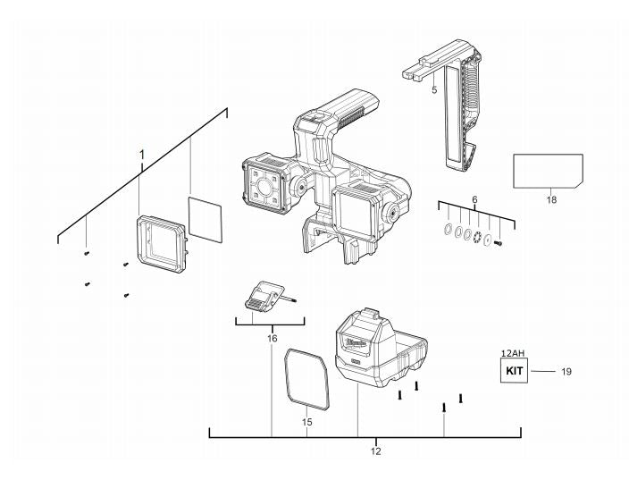 M18UBL AREA LIGHT