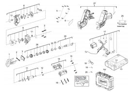 M12CHZ BATTERY RECIPROCATING SAW